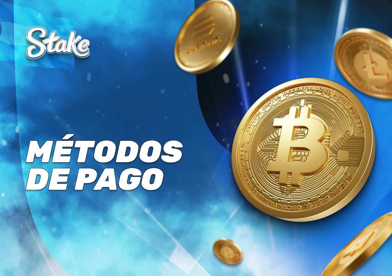Formas de depósito y retiro compatibles con la billetera digital de Stake